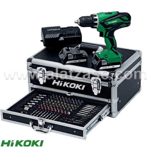 Акумулаторска дупчалка HIKOKI DS18DJL-ALU 18V (Со 100 парчиња алат.)