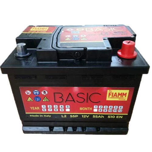 Акумулатор FIAMM BASIC 55Ah 12V 510 EN