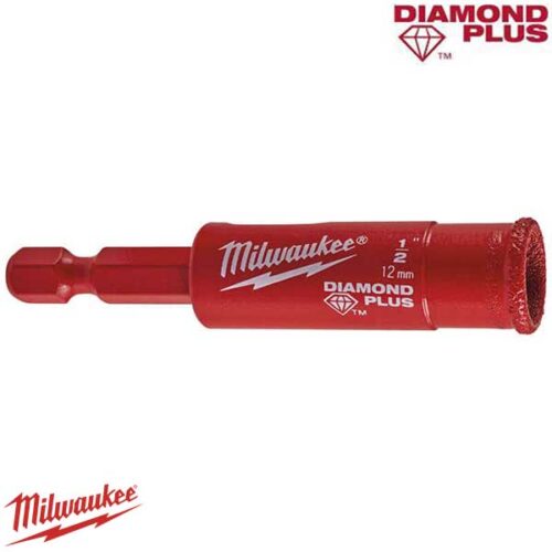 Дијамантска бургија за гранит и камен Milwaukee 12 mm Diamond PLUS™