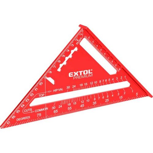 Повеќенаменски столарски триаголник и агломер 180мм EXTOL PREMIUM