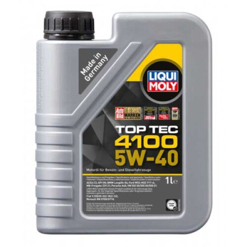 Моторно масло LIQUI MOLY TOP TEC 4100 5W-40