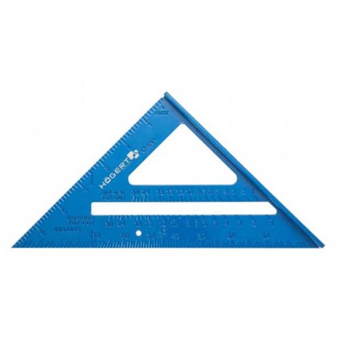 Повеќенаменски столарски триаголник и агломер 180мм HOGERT HT4M215