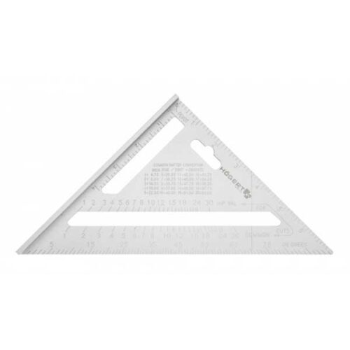 Повеќенаменски столарски триаголник и агломер 185мм HOGERT HT4M216