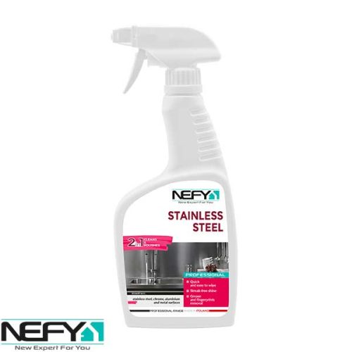 NEFY Професионално средство за чистење на површини од нерѓосувачки челик