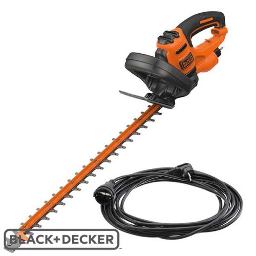 Black+Decker BEHTS401C10 Електрична ножица за жива ограда 500W 55cm со кабел 10m