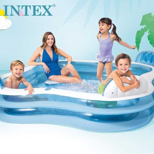 INTEX Детски базен Пливачки центар 229x229x66 cm 56475