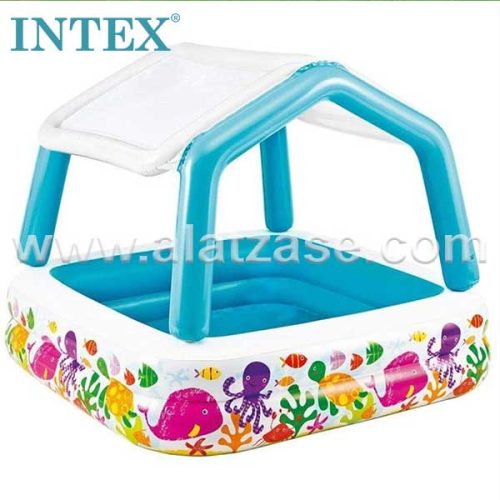 Intex Детски базен со сенка за сонце 57470