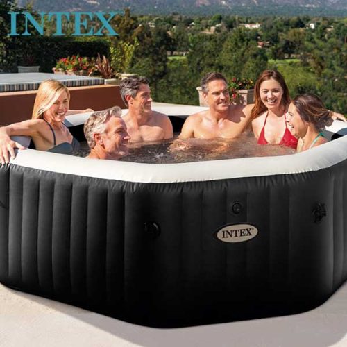 INTEX Масажен базен џакузи PureSpa Jet and Bubble Deluxe™ 218x71 cm 28462