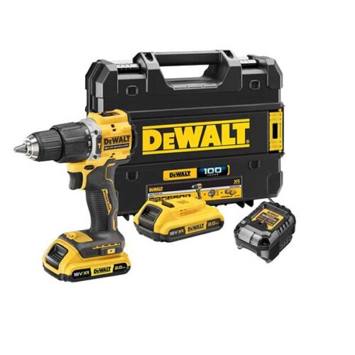 Акум. ударна дупчалка-одвртувач 18V XR DeWALT DCD100YD2T