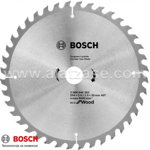 BOSCH 254x3,0x30 40z ECOLINE Пила за Дрво