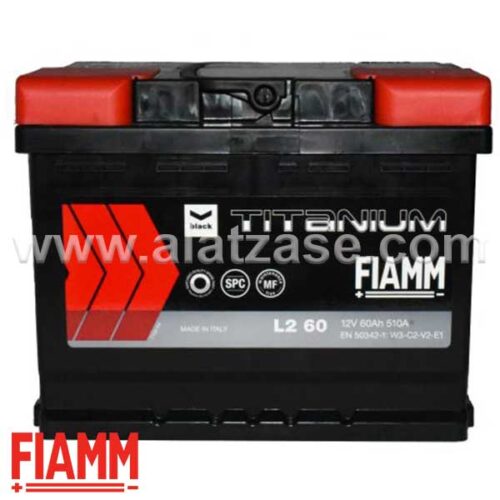 FIAMM BLACK TITANIUM 12V 60Ah 510A R+ 7905178