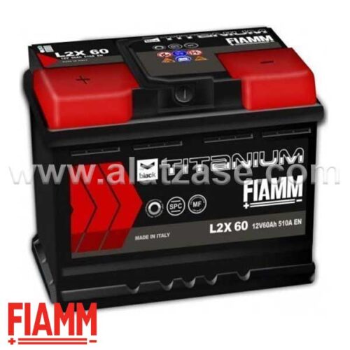 FIAMM BLACK TITANIUM 12V 60Ah 510A R+ 7905178