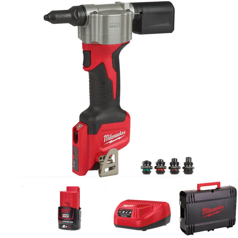 Акумулаторска поп клешта Milwaukee M12BPRT-201X M12
