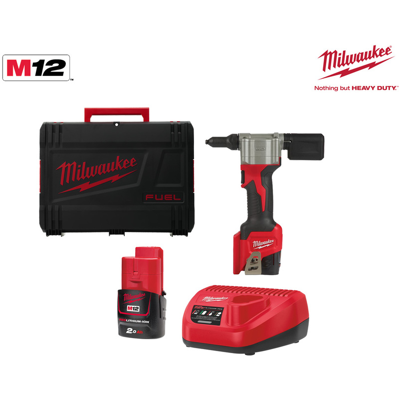 Акумулаторска поп клешта Milwaukee M12BPRT-201X M12