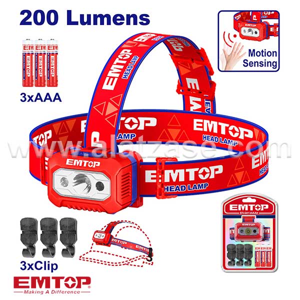 EMTOP EFLG013AAA8 Челна Лампа – 200 Лумени