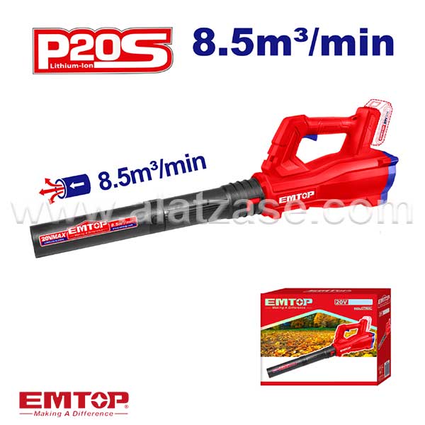 EMTOP ELAB20323 Акумулаторска дувалка (Само уред)