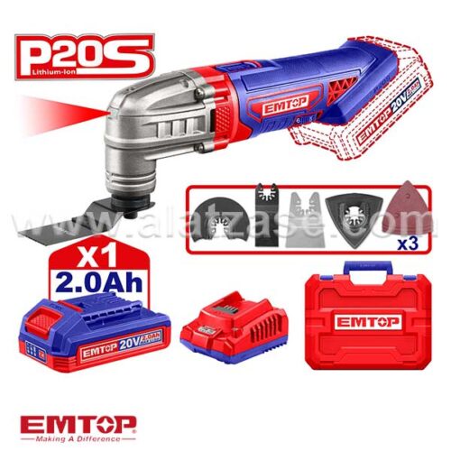 EMTOP ELMF20221 Акумулаторска мулти алатка