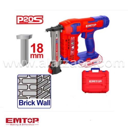 EMTOP ELSTLI3805 Акумулаторска хефталка (Само уред)