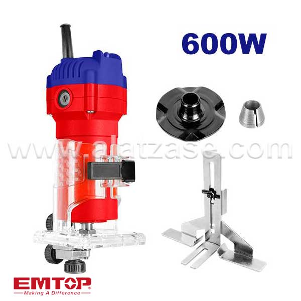 Emtop ELTR6001 Еднорачна Глодалка