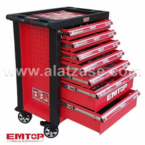Emtop EHTS03281 Комплет количка со 328 рачни алати