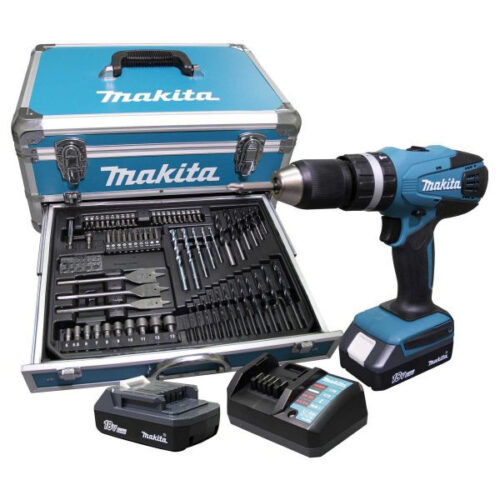 Акумулаторска ударна дупчалка - одвртувач MAKITA HP457DWEX4