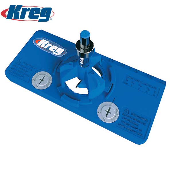 Шаблон со бургија за монтажа на клап шарки Kreg KHI-HINGE-INT