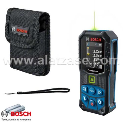 Bosch GLM 50-27 CG Professional Ласерско Метро 50 m со Bluetooth со Зелен Ласер