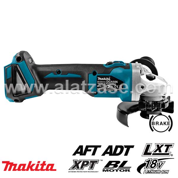 MAKITA DGA506Z Акумулаторска аголна брусилка Brushless