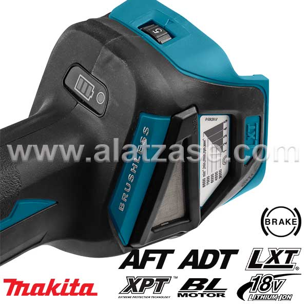 MAKITA DGA513Z Акумулаторска аголна брусилка (само уред)