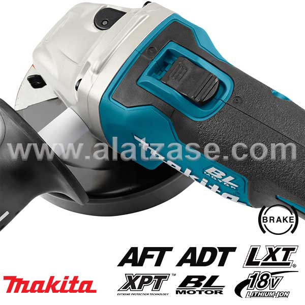 MAKITA DGA513Z Акумулаторска аголна брусилка (само уред)