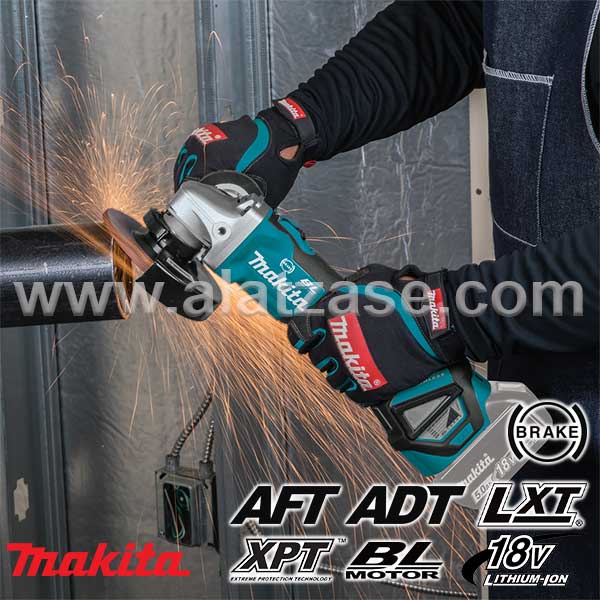 MAKITA DGA513Z Акумулаторска аголна брусилка (само уред)