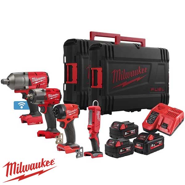 Milwaukee M18 FPP4G3-553X Акумулаторски Сет