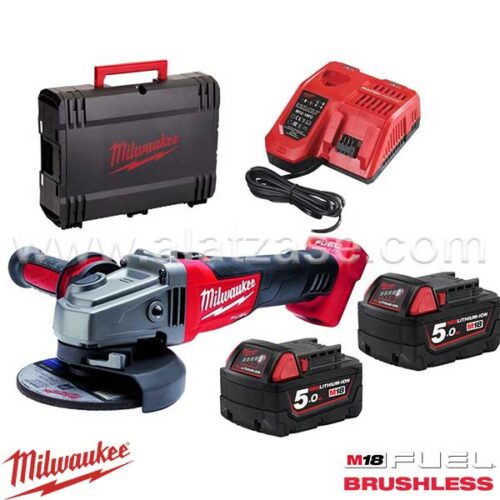 Milwaukee M18 FSAG125XB-502X Акумулаторска Аголна Брусилка