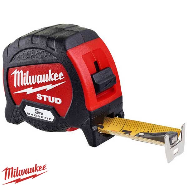 Премиум магнетно метро од 5 m x 33 mm Milwaukee GEN II STUD