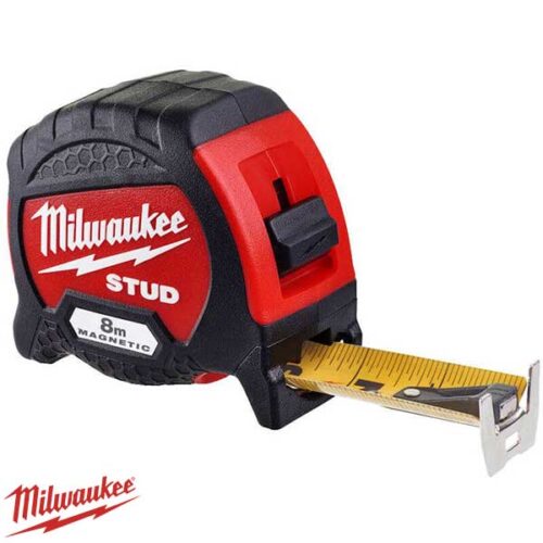 Премиум магнетно метро од 8 m x 33 mm Milwaukee GEN II STUD