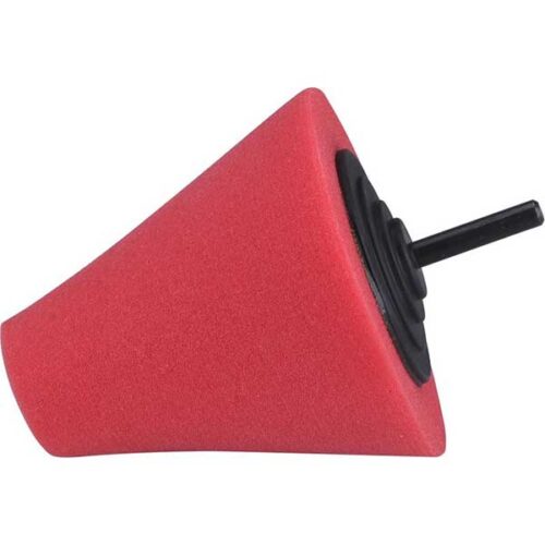 Сунгер за полирање конусен црвен T10 ⌀80mm