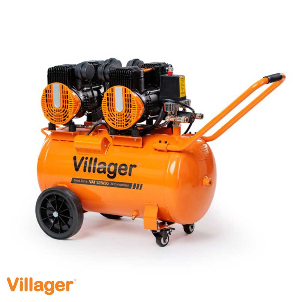 VILLAGER VAT 528/50 Silent Force Тивок Компресор 3000W