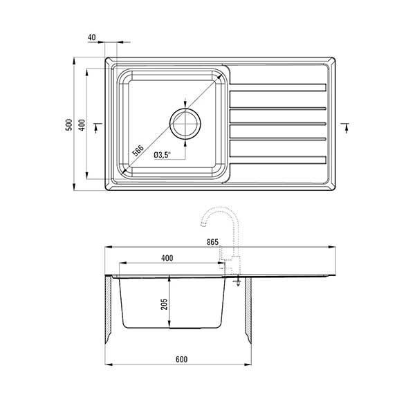 Садопер DEANTE VIRGO 605