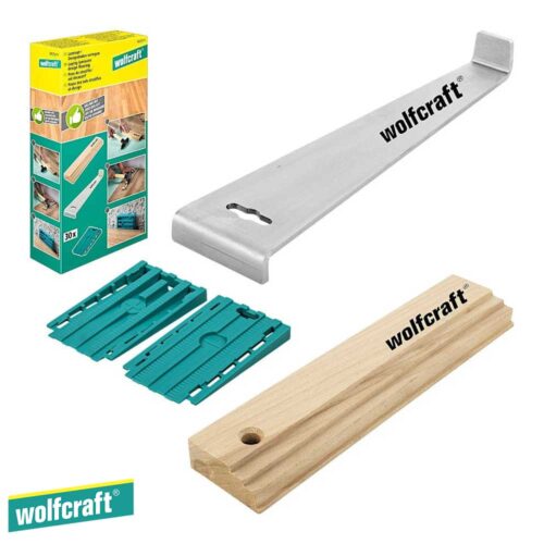 Wolfcraft Сет за местење ламинат од 32 парчиња
