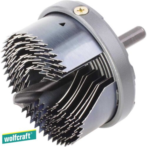 Wolfcraft Круна за дрво и гипс-картон 7-делна
