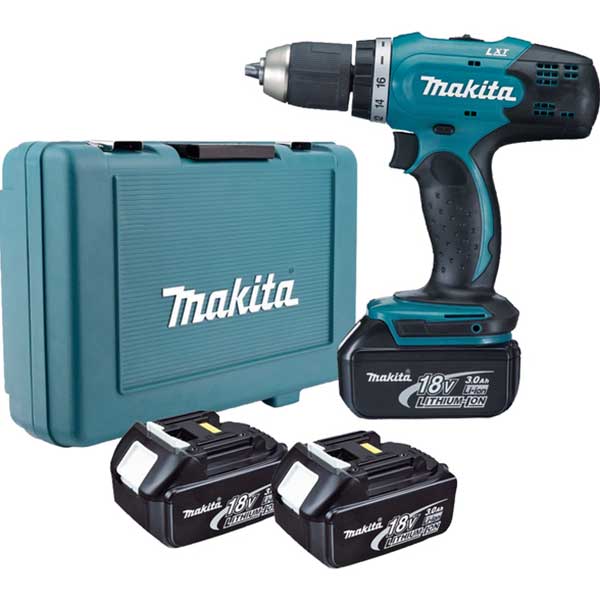 Акум. дупчалка/одвртувач MAKITA DDF453RFE3