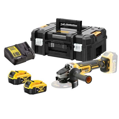 Акумулаторска аголна брусилка 125mm 18V XR DeWALT DCG405P2