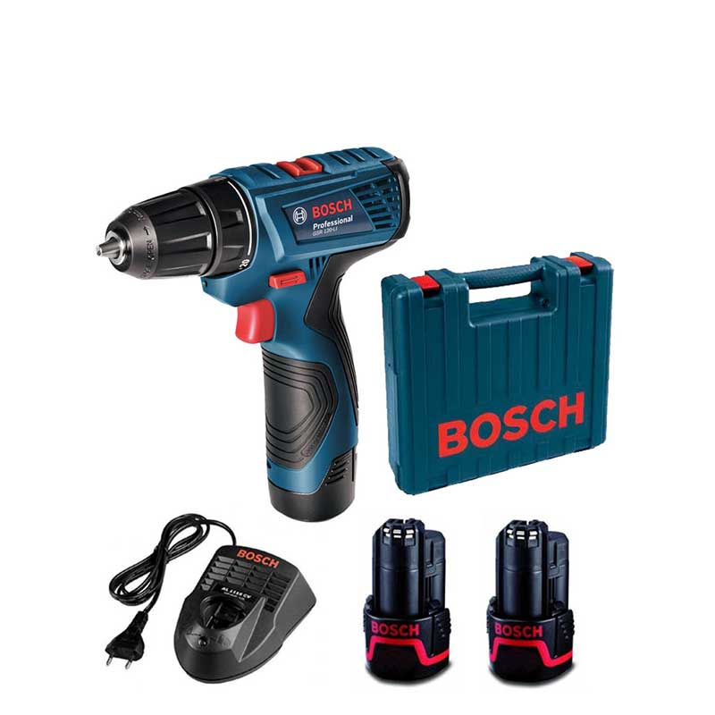 Батериски одвртувач BOSCH GSR 120-Li 2x1