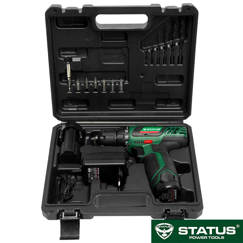 Акумулаторска дупчалка STATUS CT12-2Li