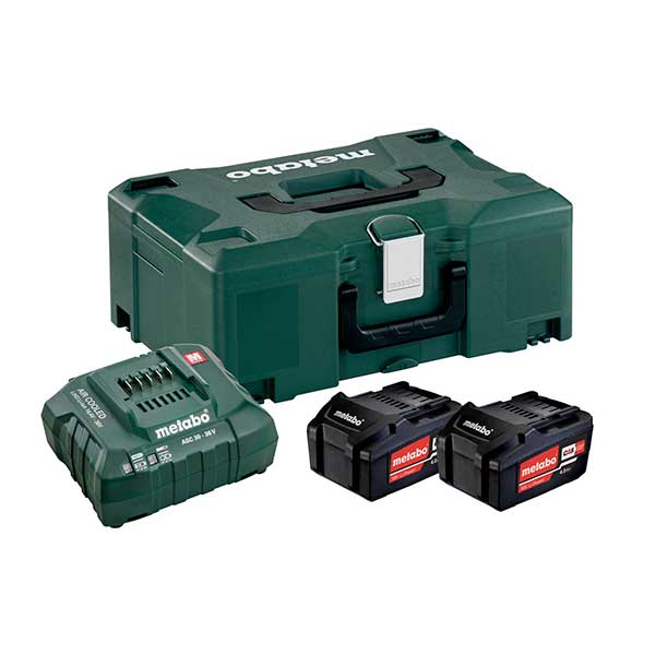 Батериски сет METABO BASIC SET 2 X 4.0 AH