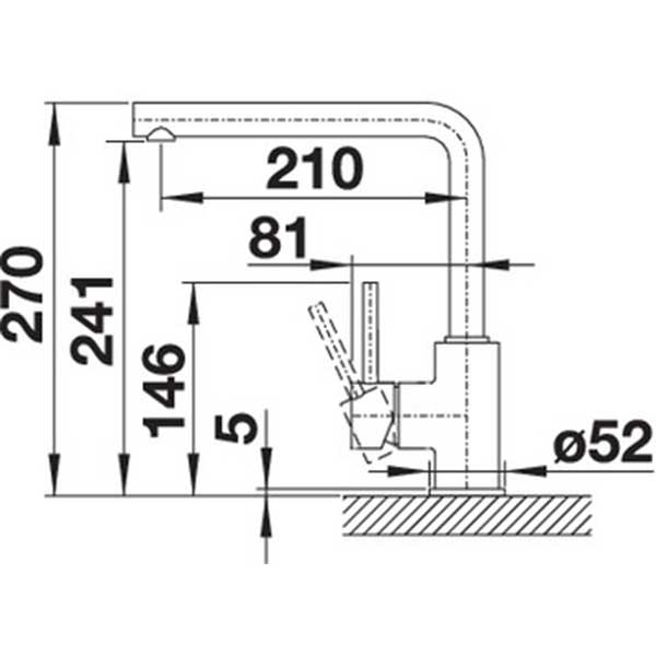 Чешма за кујна BLANCO MILA