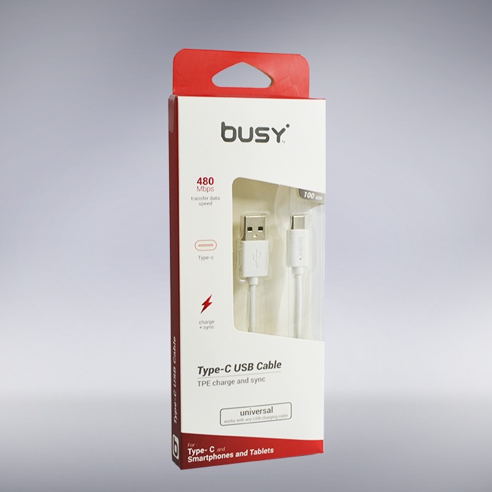 Тип – Ц кабел 1м. ПВЦ Busy