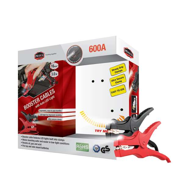 Кабли за старт Praxis – 600 A