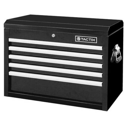 Количка за алати TACTIX со 5 фиоки