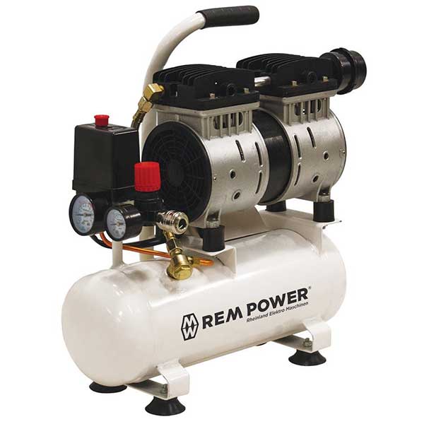 Медицински безмаслен Компресор REM EL 141/8/6